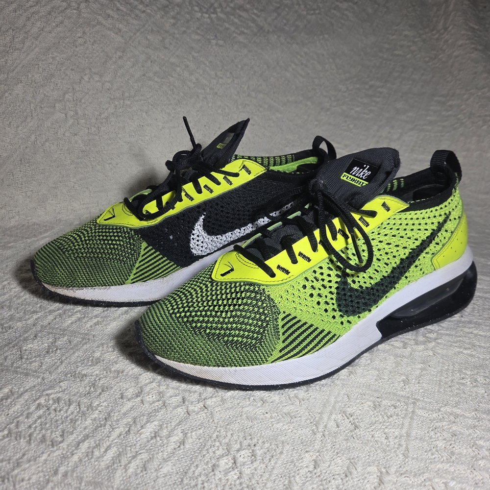 Nike Air Max Flyknit Racer Volt US Men's Size 6.5 - FD4610-700 - US Women's 8